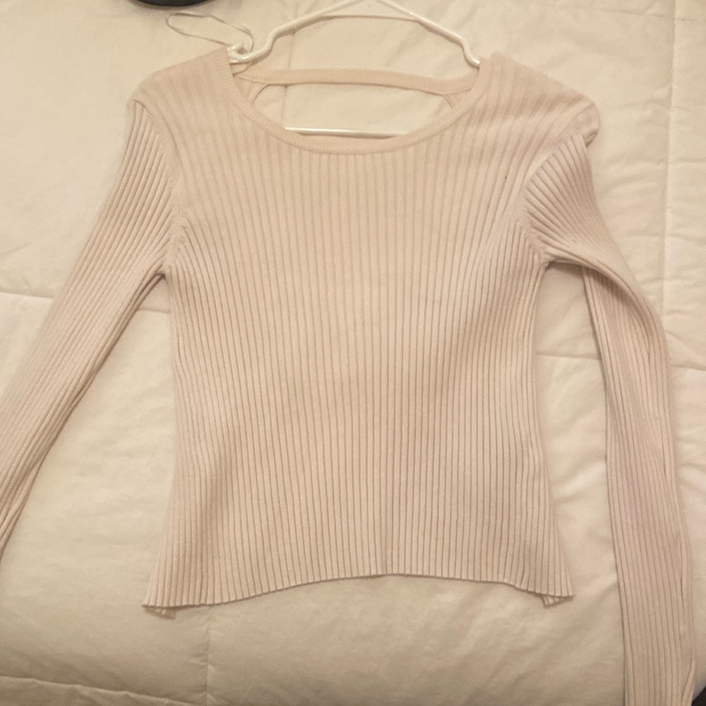 Open back Zara sweater